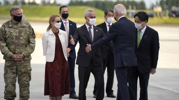 Biden llega a Japón para reforzar las alianzas en Asia