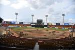 Remodelación del terreno en el estadio Cibao sigue a buen ritmo