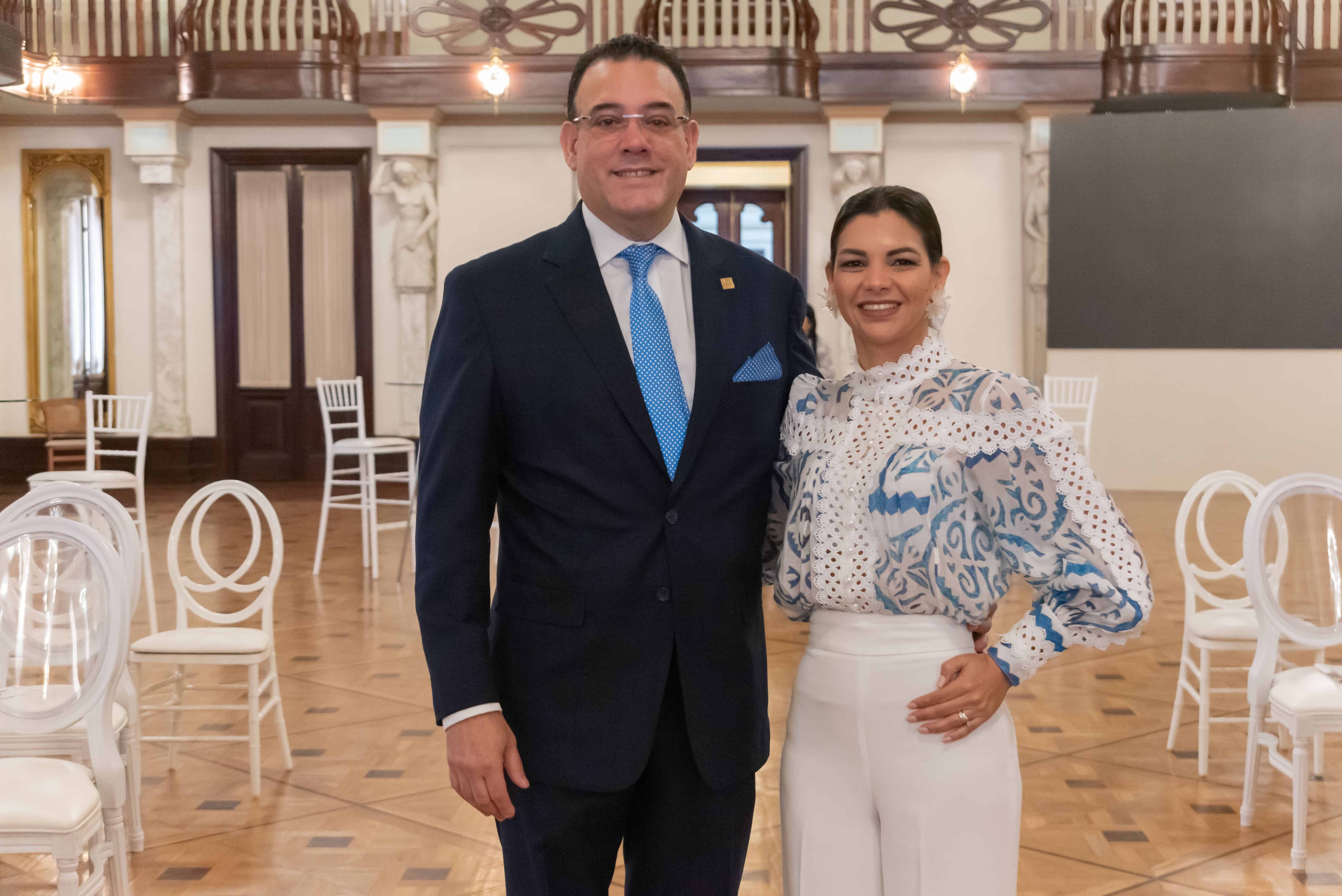 Ian Rondón y Lorena Hernández.