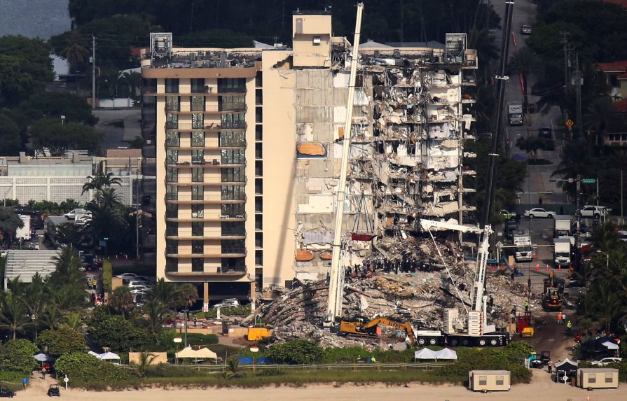 Sube a 96 millones la indemnización a dueños afectados en derrumbe en Miami