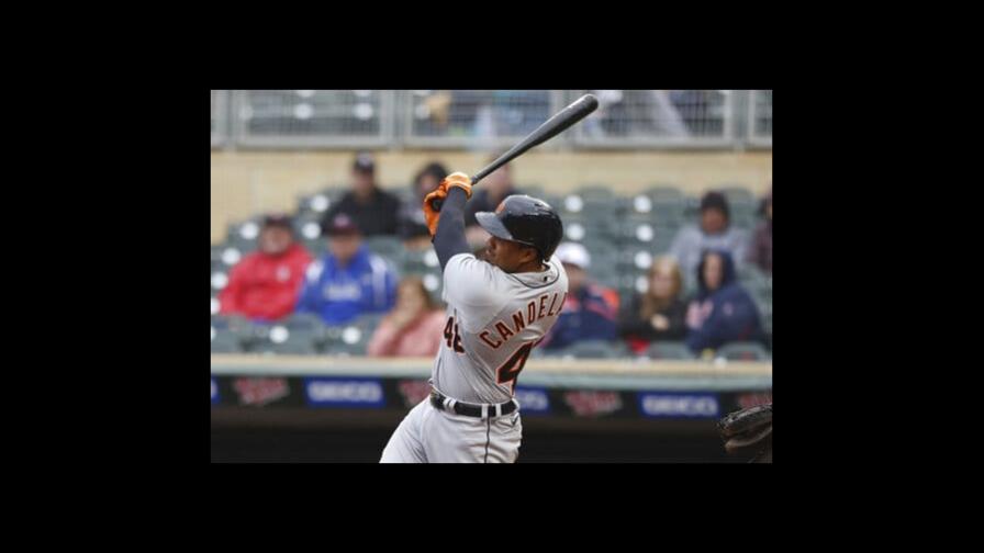 Jeimer Candelario da triunfo a Tigres, con jonrón en la 10ma