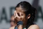 Eliminada en el Roland Garros la ganadora del Abierto de los Estados Unidos Eliminada en el Roland Garros la ganadora del Abierto de los Estados Unidos