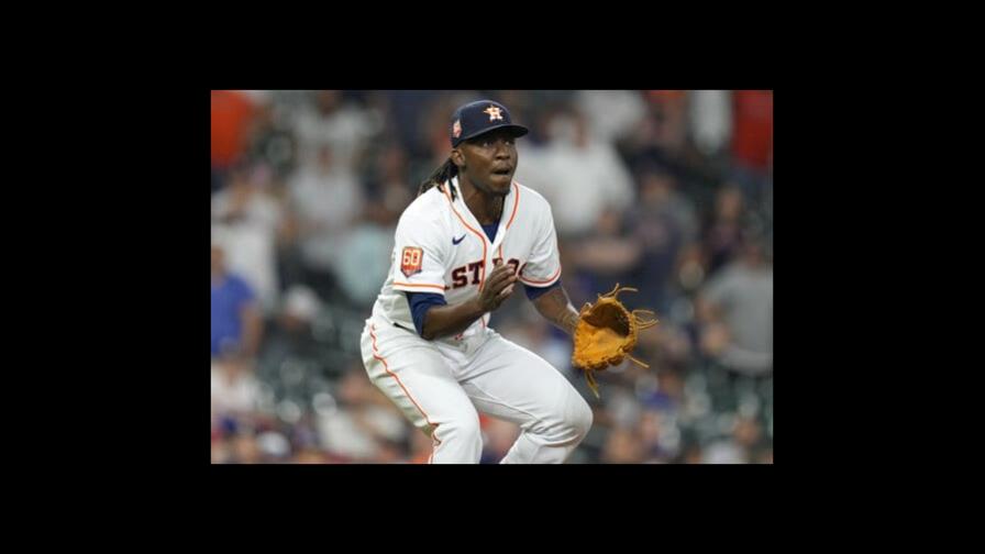 Framber Valdez trabaja siete entradas en la victoria de los Astros