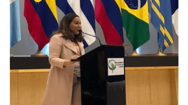 Ministra de la Mujer RD participa en Asamblea de Delegadas en Panamá
