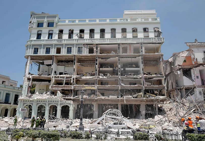 Ninguno de los heridos por la explosión de hotel en Cuba está grave o crítico