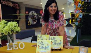 Escritora Evelin Cáceres presenta su libro "Leo con Dibujos"