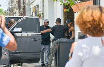 Jacy Nittolo, la prometida de Ray Liotta, que lo acompañaba en República Dominicana