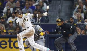 VÍDEOS | Machado es el mejor latino en bateo y tercero en las Grandes Ligas