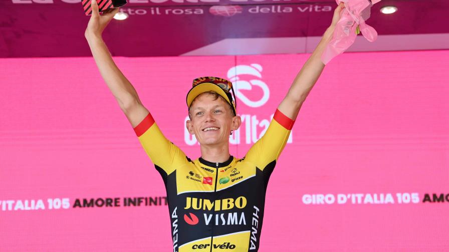 VÍDEO | Bouwman gana 19na etapa; Carapaz aun con maillot rosa en el Giro VÍDEO | Bouwman gana 19na etapa; Carapaz aun con maillot rosa en el Giro