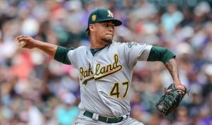 Frankie Montás empató en ponches con Catfish Hunter