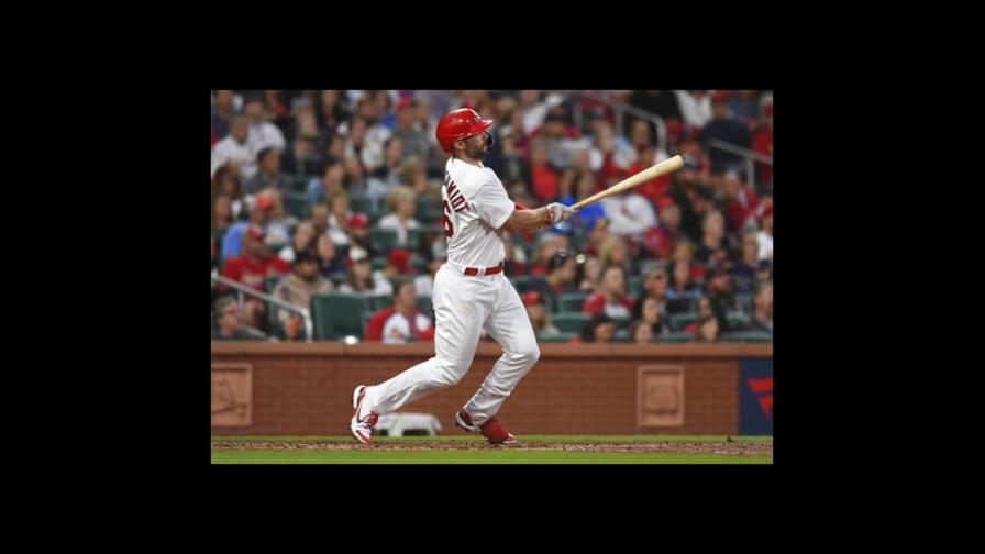 Goldschmidt pega jonrón; Cardenales vencen a Cerveceros