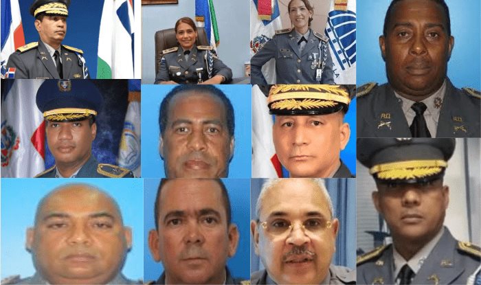 Oficiales ascendidos a generales en marzo ejercen en lugares claves en la Policía Nacional