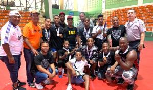 Policía gana lucha olímpica de Juegos Deportivos Militares