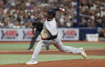 Lo que tuvo que hacer Luis Severino para seguir lanzando el domingo