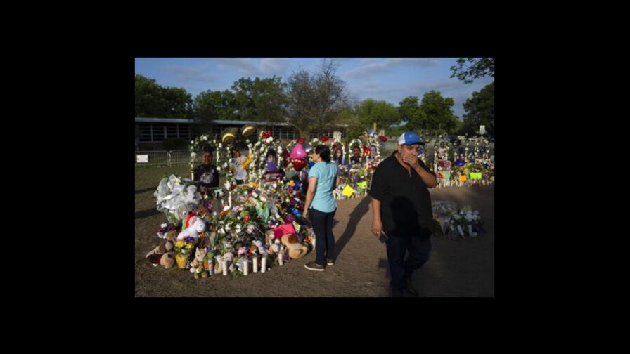 Despiden a víctimas del tiroteo en escuela de Uvalde en Texas