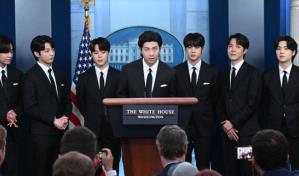 Grupo surcoreano BTS denuncia en la Casa Blanca el racismo contra asiáticos