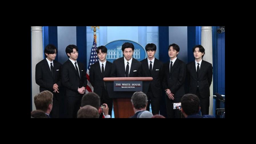 Grupo surcoreano BTS denuncia en la Casa Blanca el racismo contra asiáticos Grupo surcoreano BTS denuncia en la Casa Blanca el racismo contra asiáticos