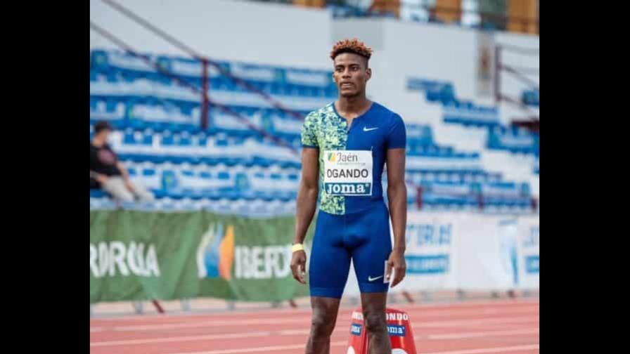 El dominicano Alexander Ogando se impone en los 400 metros El dominicano Alexander Ogando se impone en los 400 metros