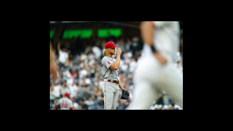 Yanquis propinan martillazos a Thor y vencen a Angelinos