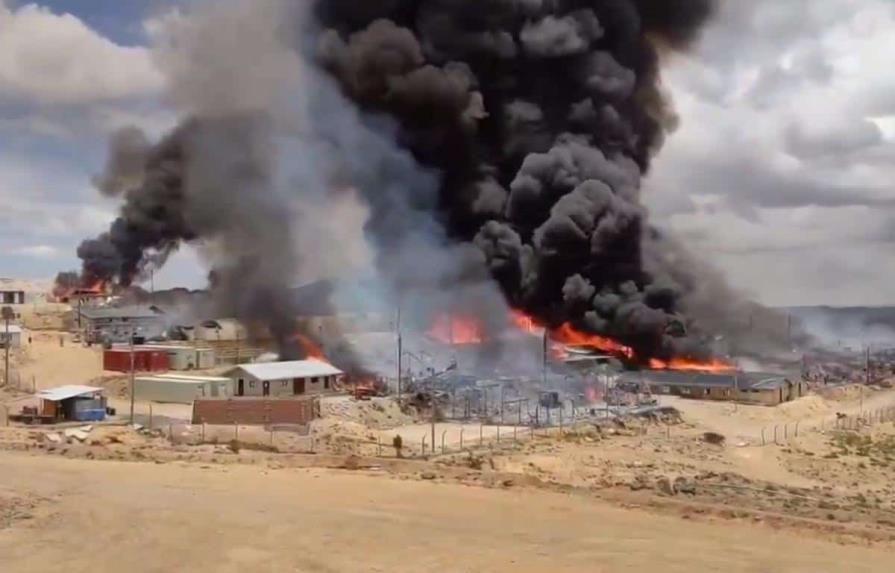 Incendios en Perú afectan campamentos de dos minas de cobre