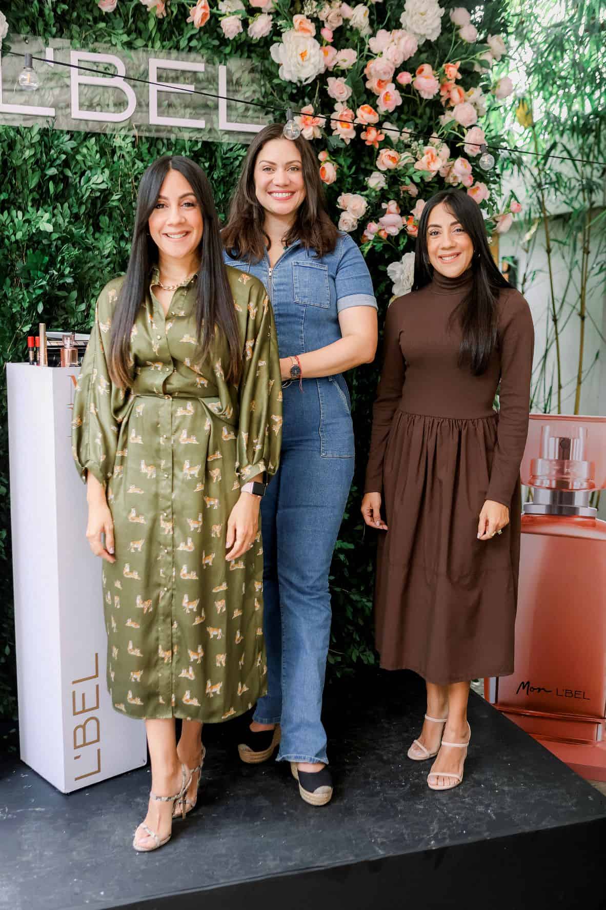 Pily Filpo, Sarah Despradel y Tai Filpo.