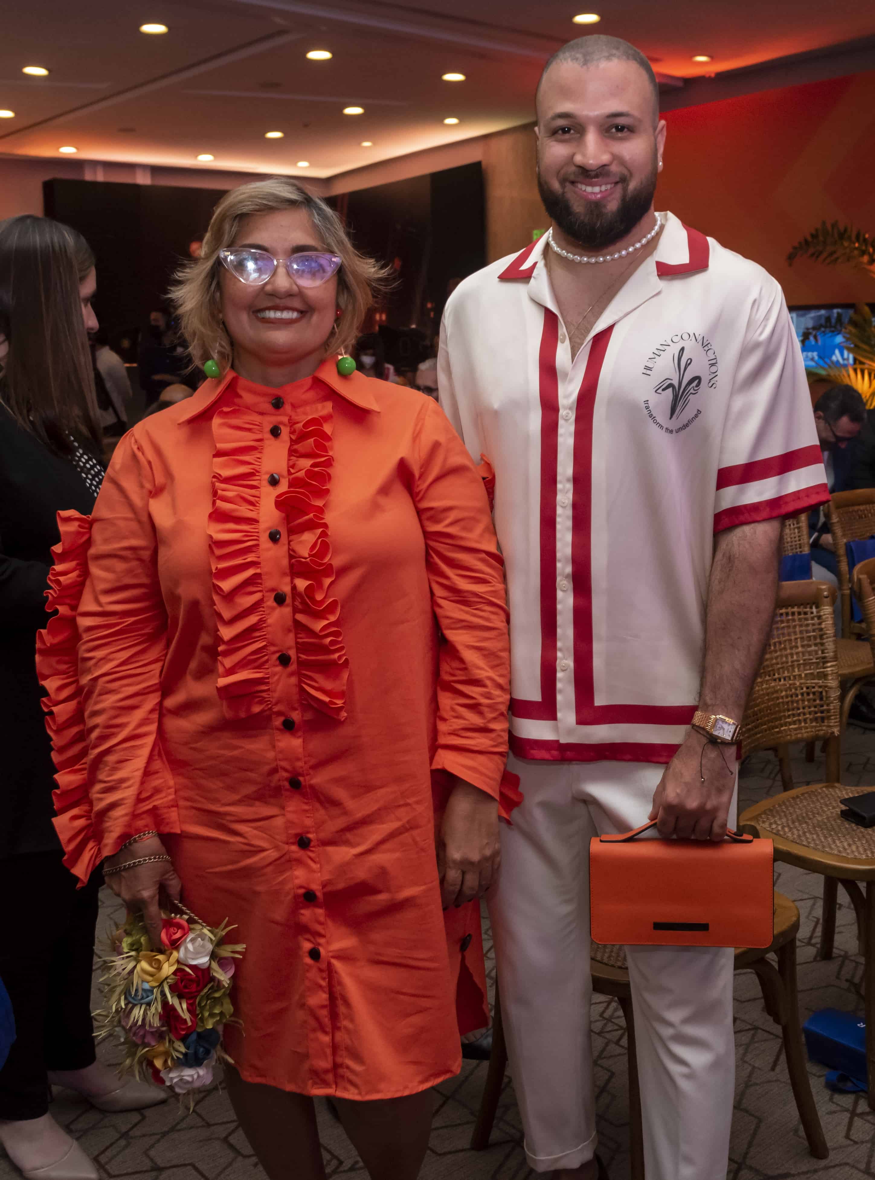 Anny Abate y Pedro Cruz Valdez.