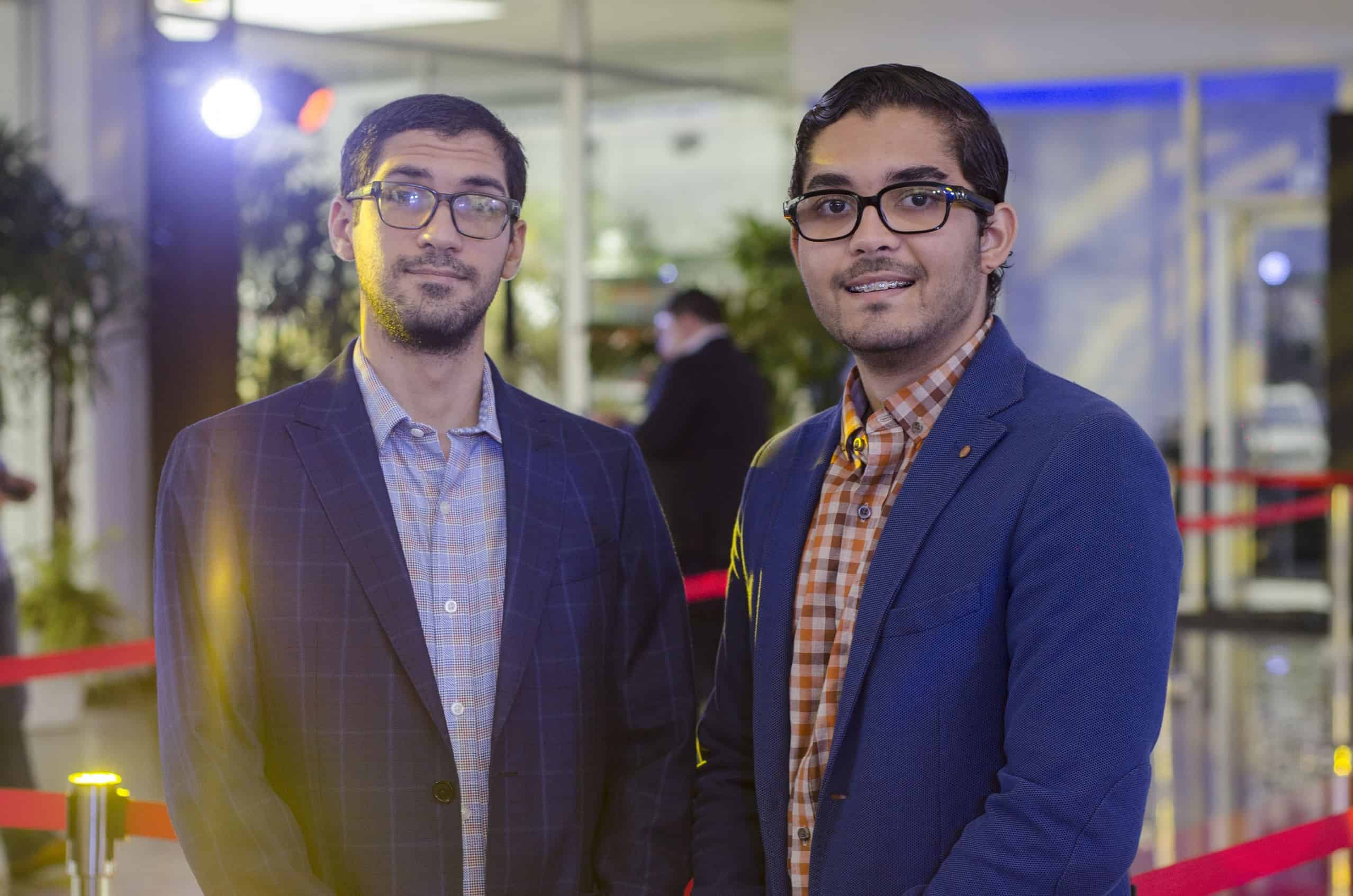 Augusto y Anthony Logroño.