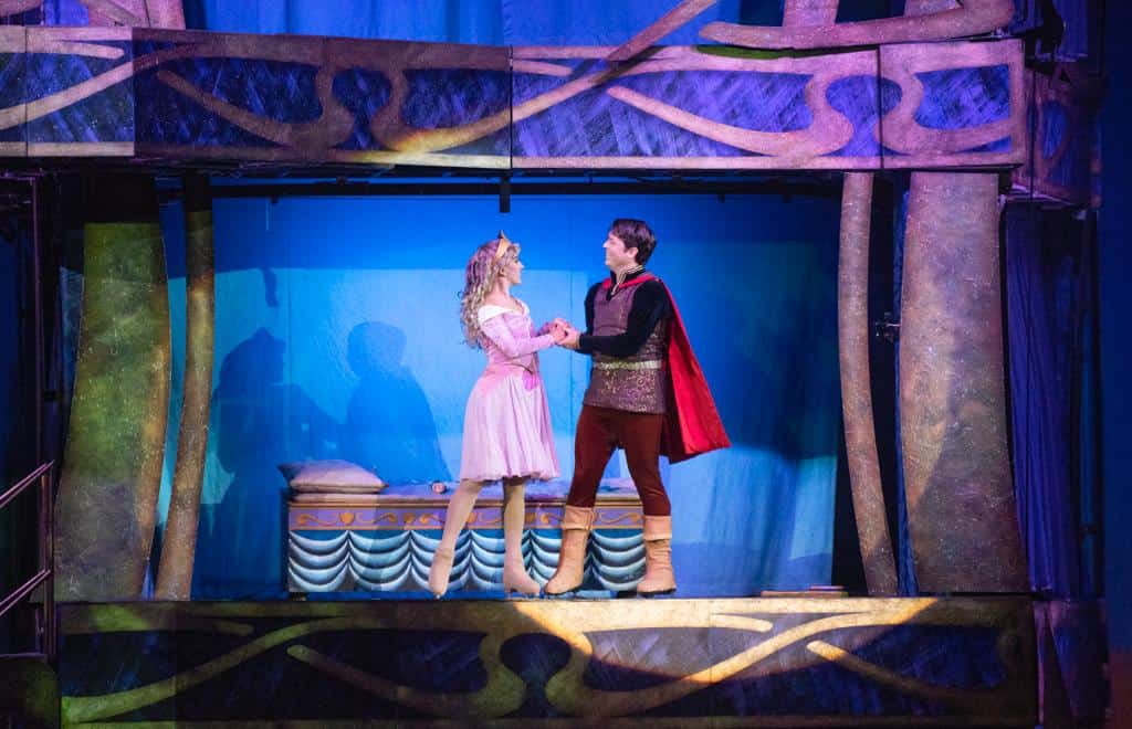 Aurora y su príncipe.