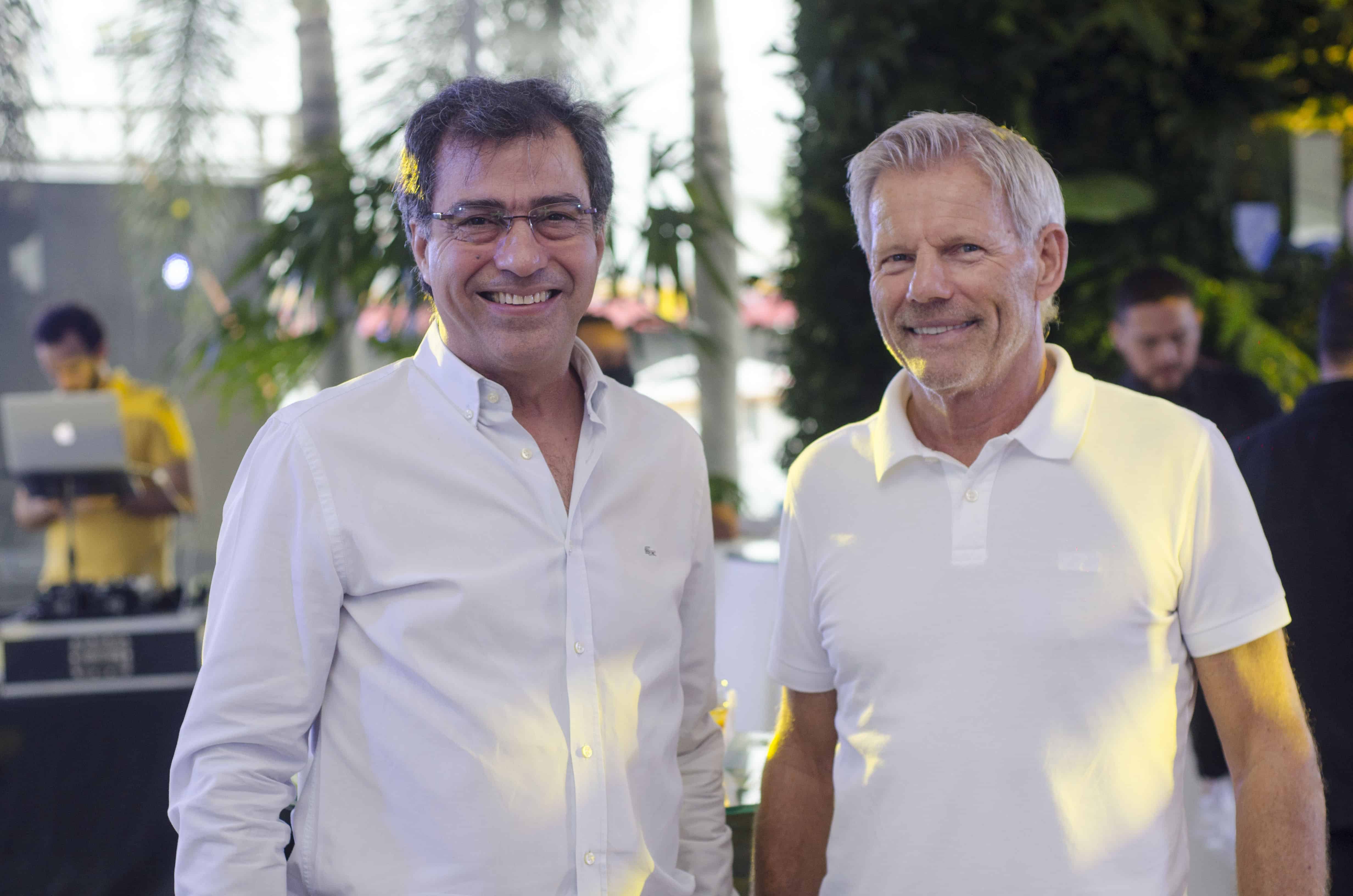 Harold Checo y Hugo Sluimer.