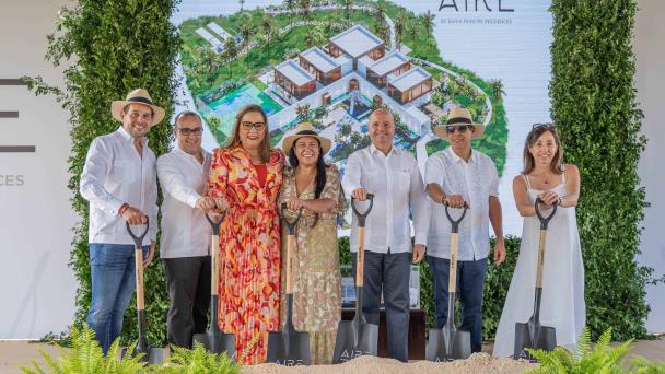 Dan primer picazo al Centro de Ocio & Negocio AIRE de Playa Nueva Romana