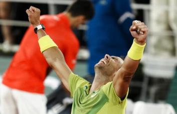 Nadal, junto con su médico, llega a semifinal contra Zverev