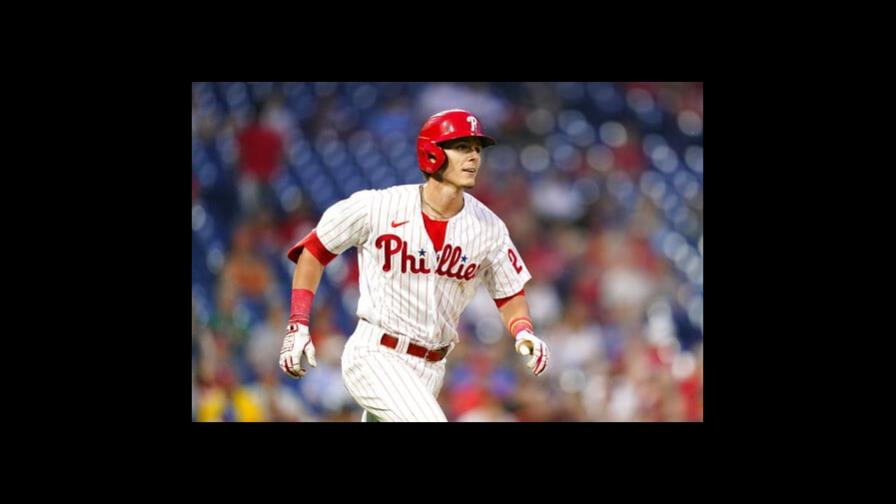 Schwarber y Maton pegan jonrones y los Filis superan a Gigantes