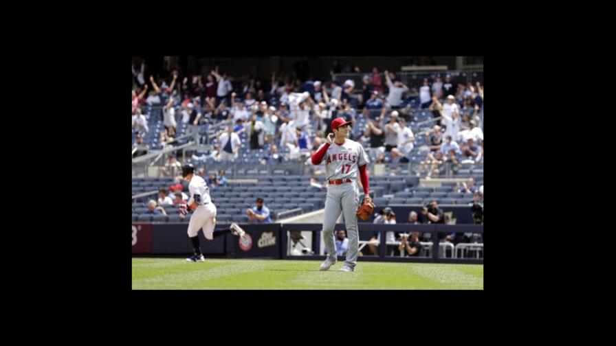 Shohei Ohtani cae de nuevo en el Bronx ante los Yanquis