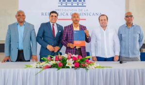 Gobierno entrega RD$20 millones para construcción de iglesia evangélica 