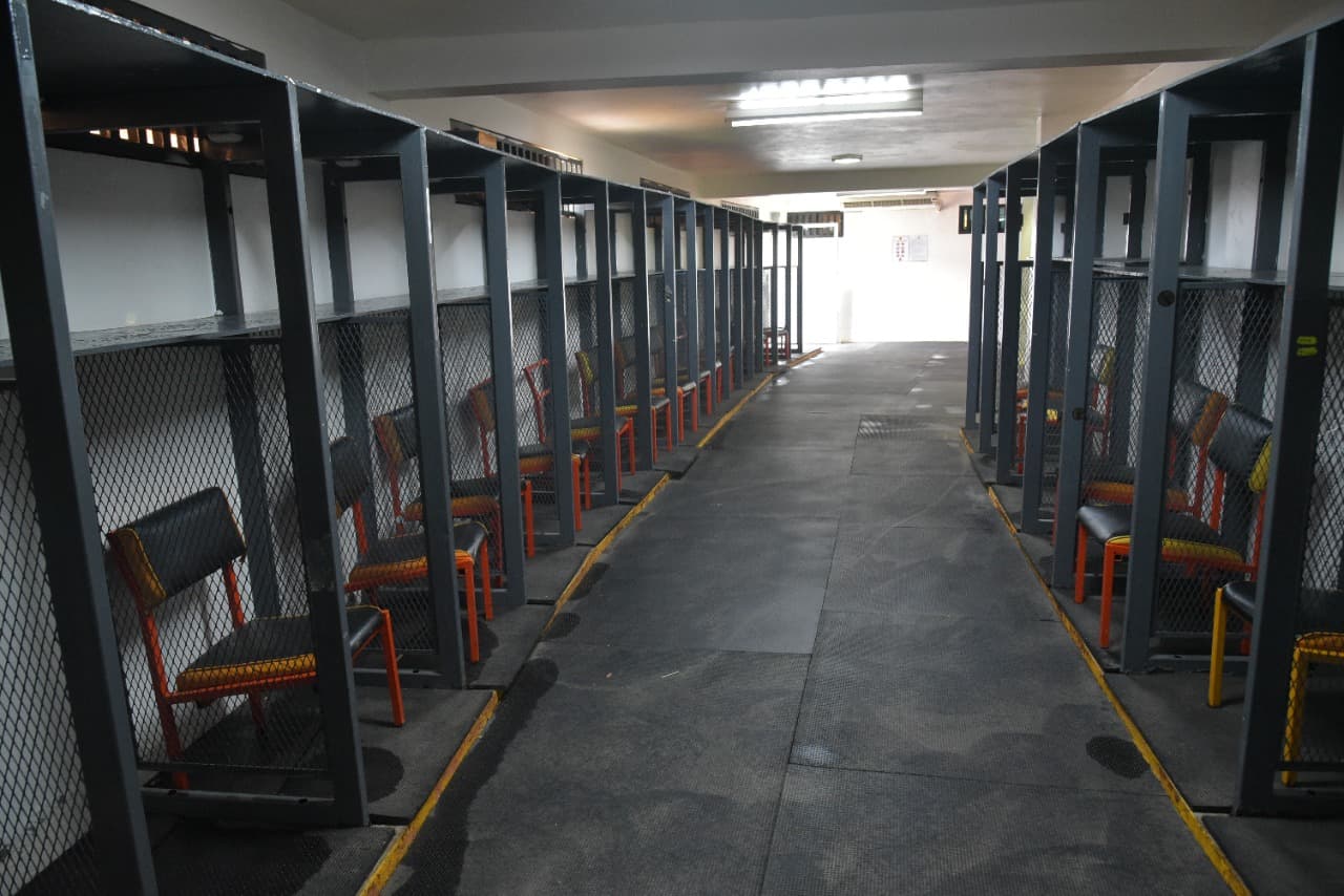 Clubhouse visitantes estadio Cibao 