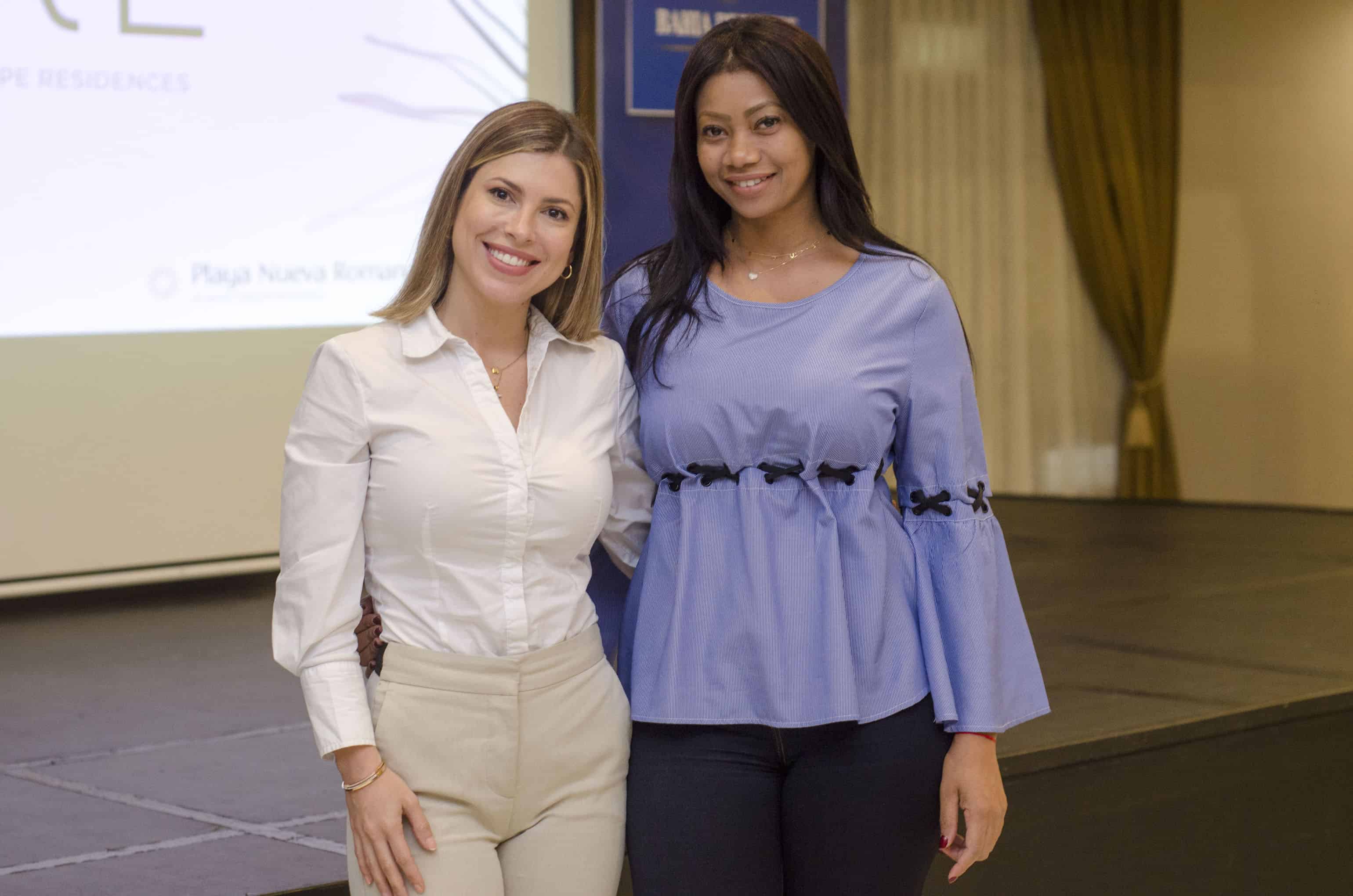 Mariana Zambrano y Lucy Brito.