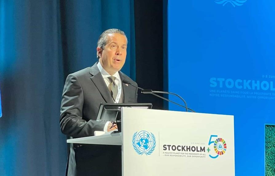 República Dominicana participa en conferencia de la ONU “Estocolmo+50” sobre medio ambiente