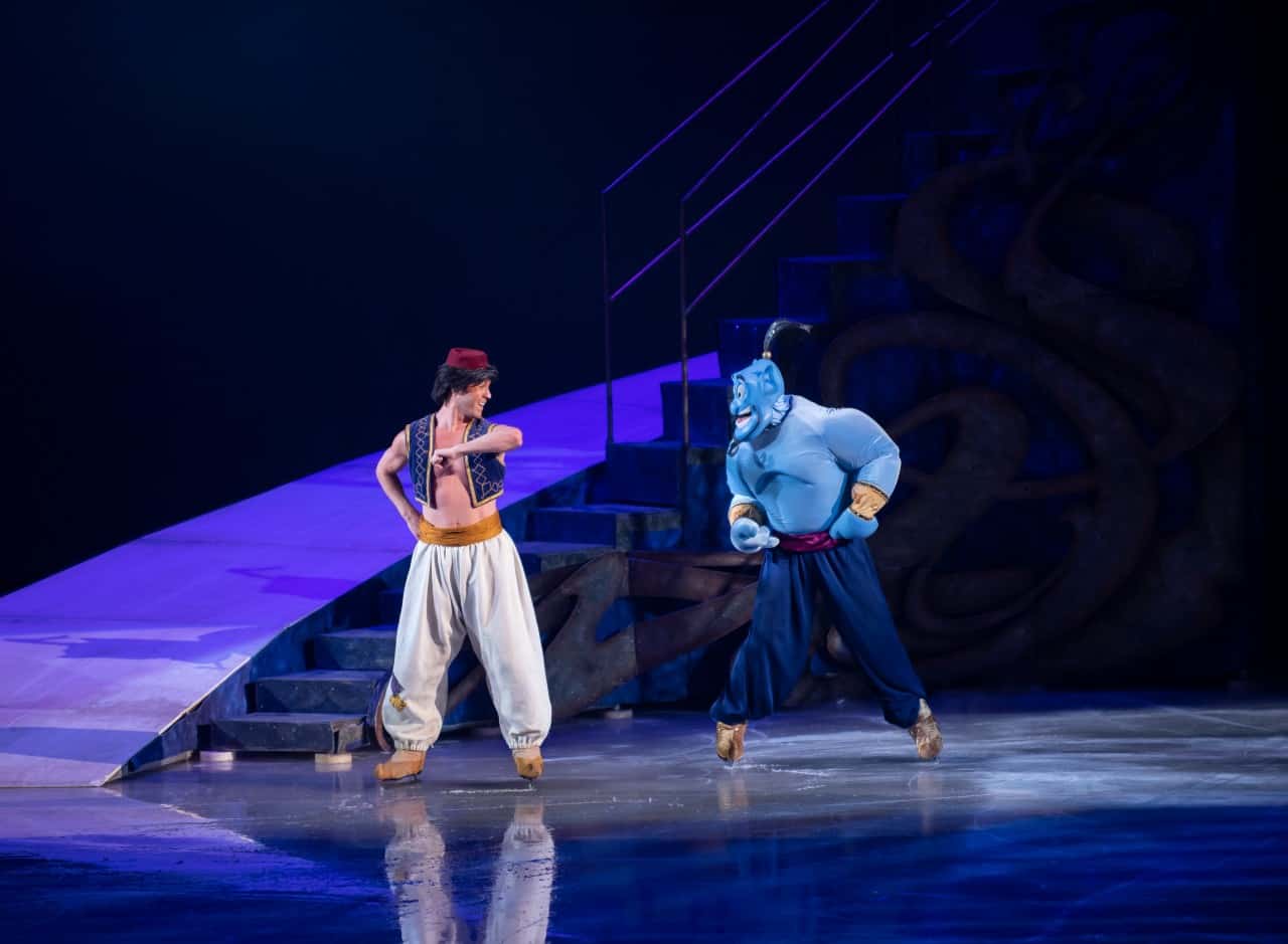 Popualres personajes cobran vida en el espectáculo.