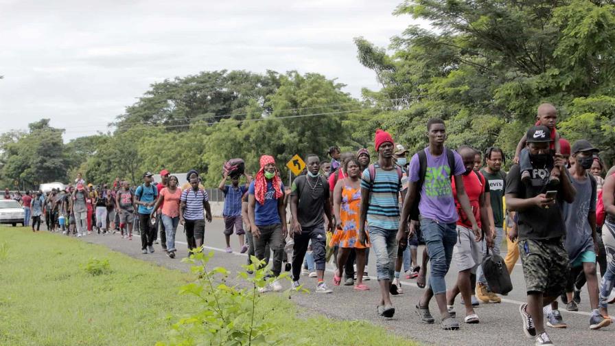 Protestan por muerte de dos migrantes haitianos en México