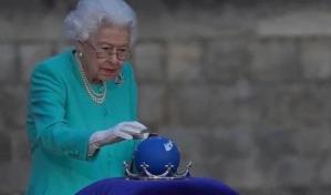 Isabel II encabezó el encendido de luces por el Jubileo de Platino