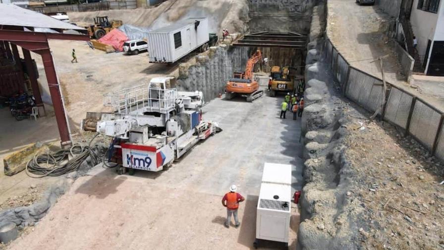 Concluye construcción del portal de túnel para interconexión del metro hacia Los Alcarrizos Concluye construcción del portal de túnel para interconexión del metro hacia Los Alcarrizos