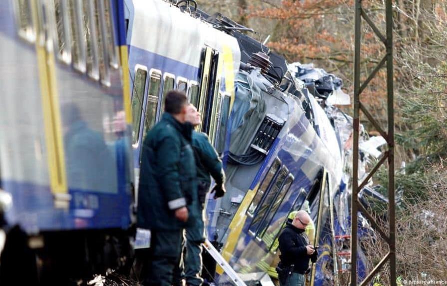Al menos tres muertos en accidente de tren al sur de Alemania