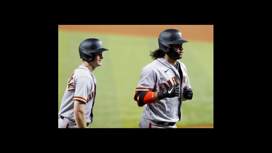 Grand slam de Brandon Crawford guía a Gigantes a triunfo