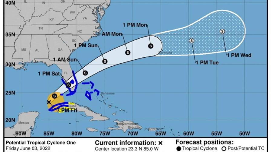 El sur de Florida se alista para primera tormenta de la temporada ciclónica