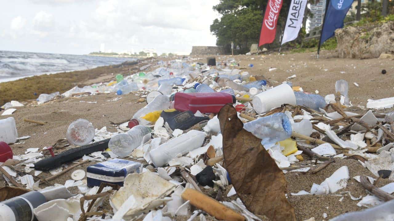 Basura en la playa de Güibia, este sábado 04 de junio de 2022<div><br></div>GüibiaGüibia