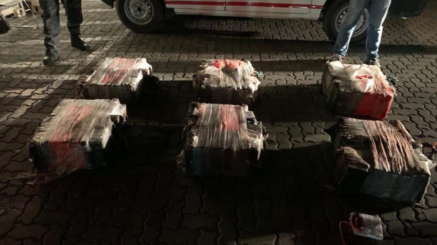 Autoridades decomisan 300 paquetes de presunta cocaína en Puerto Multimodal Caucedo