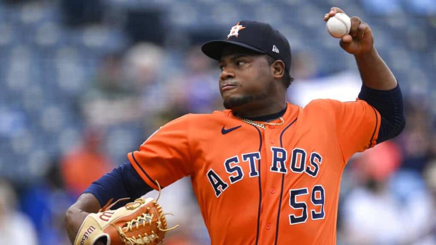 Astros derrotan 7-4 a Reales con buena labor de Framber Valdez