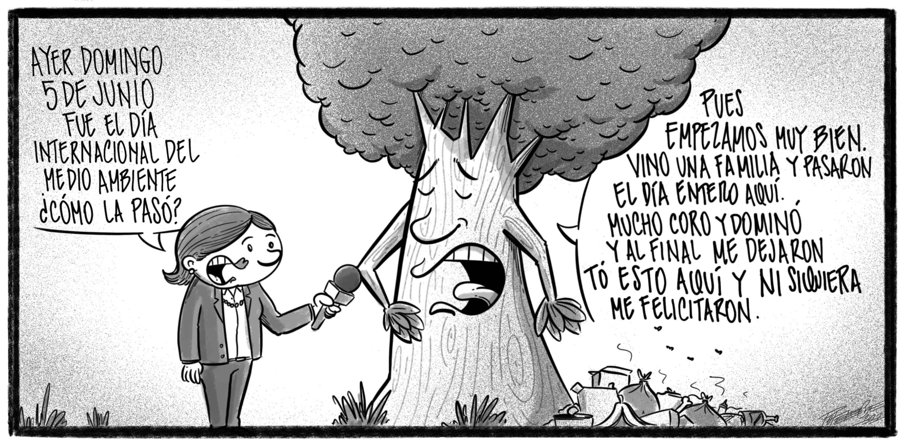 Caricatura de Noticiero Poteleche 6 junio 2022