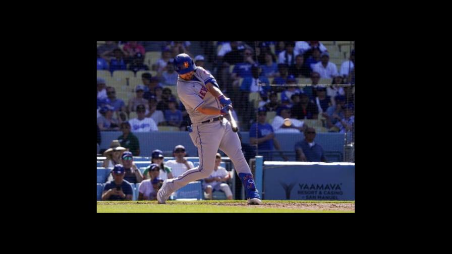 Mets ganan 5-4 a Dodgers; Starling Marte dispara jonrón