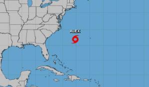La tormenta tropical Alex se fortalece en su camino a Bermudas